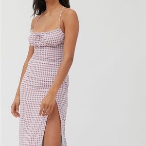 Red and White April Gingham Dress From Urban Outfitters